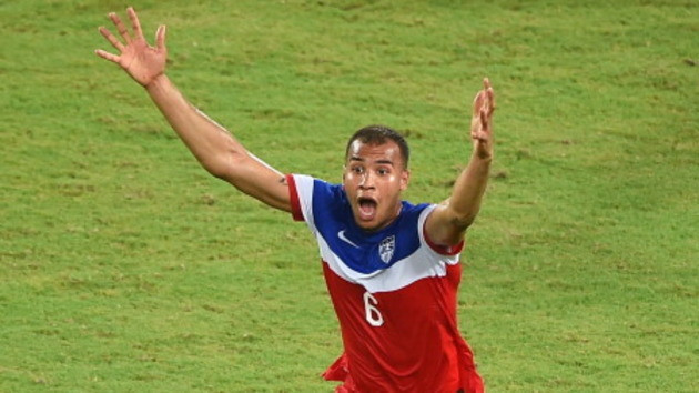 450730254 john brooks of the united states celebrates after