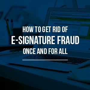 esignature fraud