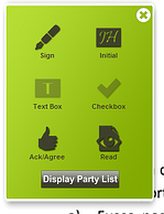 SIGNiX new user interface