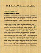 Declaration From Paper