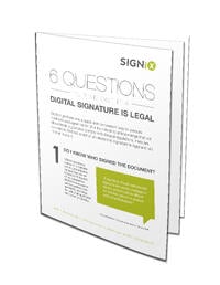 what makes a digital signature legal