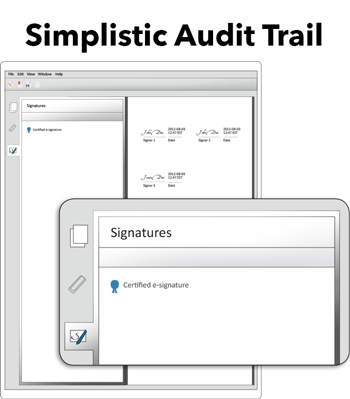 simplistic audit trail
