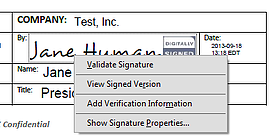 signature history