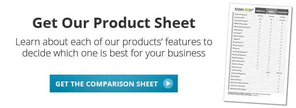 Get SIGNiX's Product Comparison Sheet