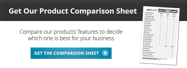 Get SIGNiX's Product Comparison Sheet