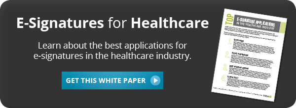 Download Our White Paper to Learn About E-Signatures for Healthcare