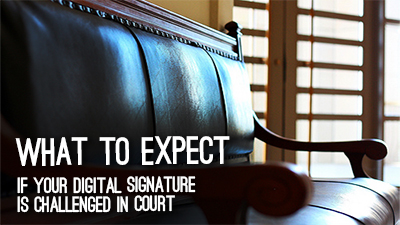 digital signature court