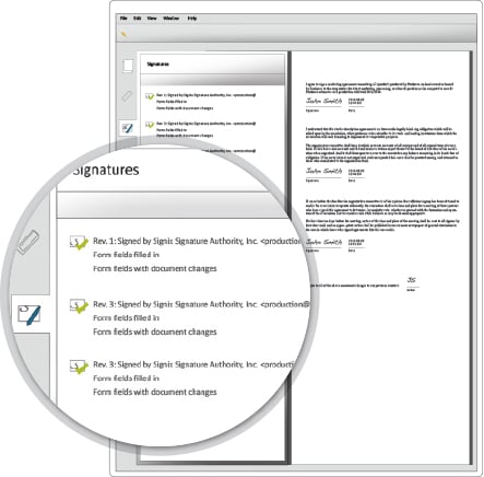 digital signature audit trail2