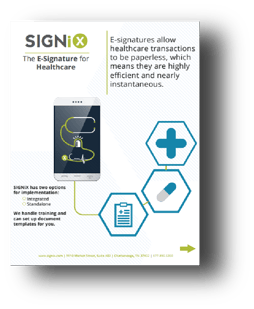The E-Signature for Healthcare