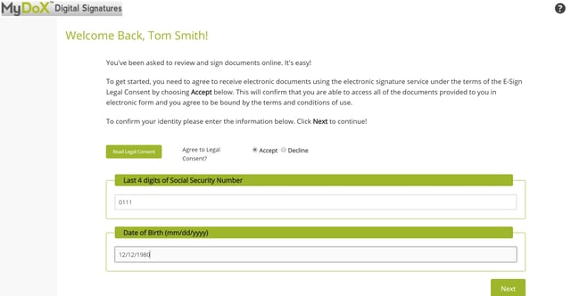 Signix Authentication