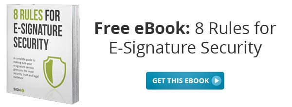 Free e-signature security eBook