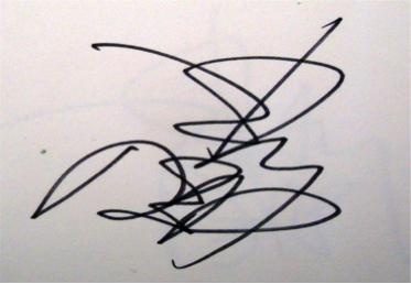 Johnny Depp Signature