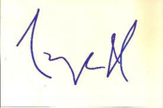 Angelina Jolie signature